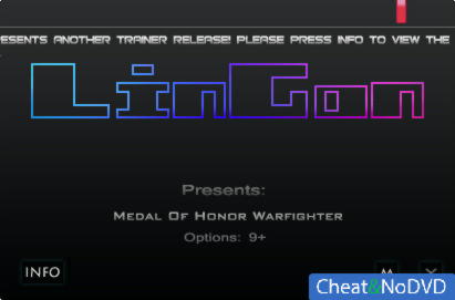 Medal of Honor: Warfighter  +9 v1.0.0.2 {LinGon}