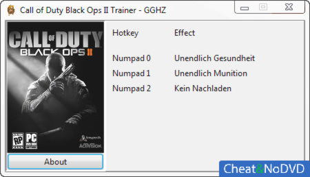 Call of Duty: Black Ops 2  +3 v1.0 {Chris/GGHZ}