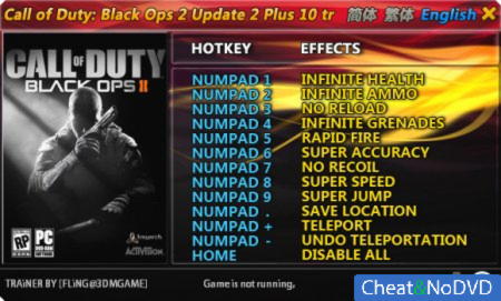 Call of Duty: Black Ops 2  +10 Up2 {FLiNG}