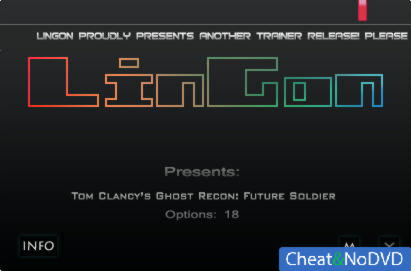 Tom Clancy's: Ghost Recon Future Soldier  +18 v1.5 {LinGon}