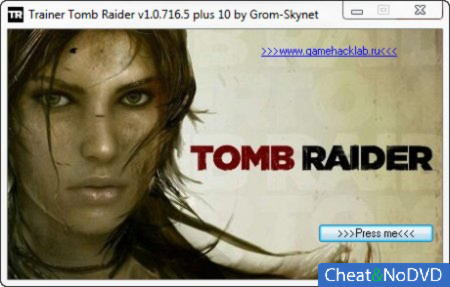 Tomb Raider  +10 v1.0.716.5 {Grom-Skynet}