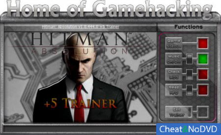 Hitman: Absolution  +5 v1.0.444.0 {HoG}