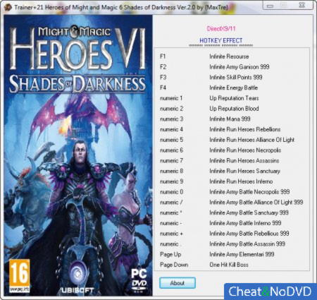 Might and Magic: Heroes 6 - Shades of Darkness  +21 v2.0 {MaxTre}