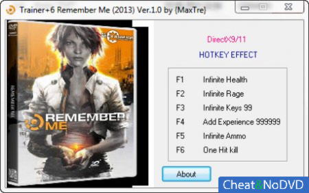 Remember Me  +6 v1.0 {MaxTre}