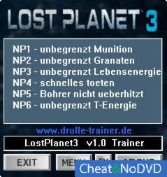 Lost Planet 3  +6 v1.0 {dR.oLLe}