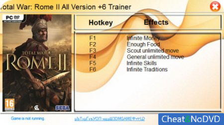 Total War: Rome 2  +6 All Versions {3DM}