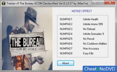 The Bureau: XCOM Declassified  +8 v0.1.0.57 {MaxTre}