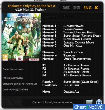 Enslaved: Odyssey to the West  +11 v1.0 {FLiNG}