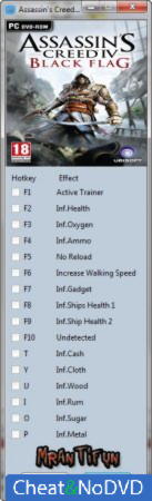 Assassin's Creed 4: Black Flag  +15 v1.01 {MrAntiFun}