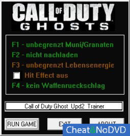 Call of Duty: Ghosts  +4 v1.2 {dR.oLLe}