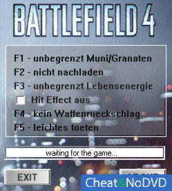 Battlefield 4  +6 v1.0-32 Bit / 1.2-64 Bit {dR.oLLe}