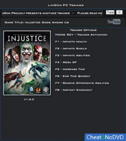 Injustice: Gods Among Us  +8 v1.2.0 {LinGon}