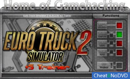 Euro Truck Simulator 2  +5 v1.8.2.5s {HoG}