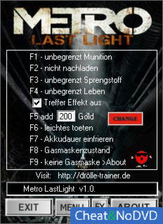 Metro: Last Light  +9 v1.0.0.4 {dR.oLLe}