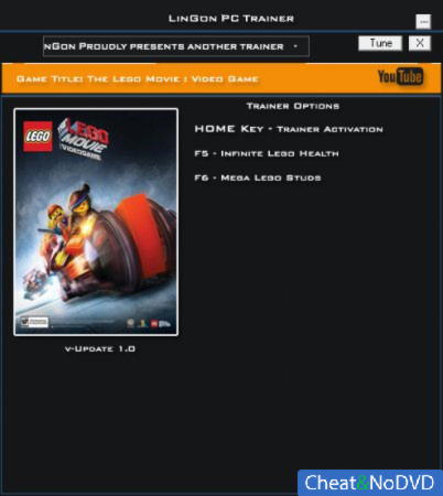 The LEGO Movie Videogame  +2 v1.0 {LinGon}