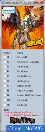 Borderlands 2  +12 v1.0.55.49172 {MrAntiFun}