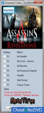 Assassin's Creed: Revelations  +7 v1.2.2.0 {MrAntiFun}