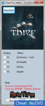 Thief  +5 v1.1 32/64 Bit {MrAntiFun}