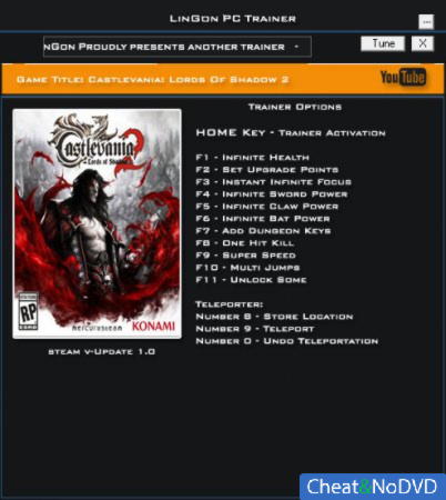 Castlevania: Lords of Shadow 2  +13 v1.0 {LinGon}