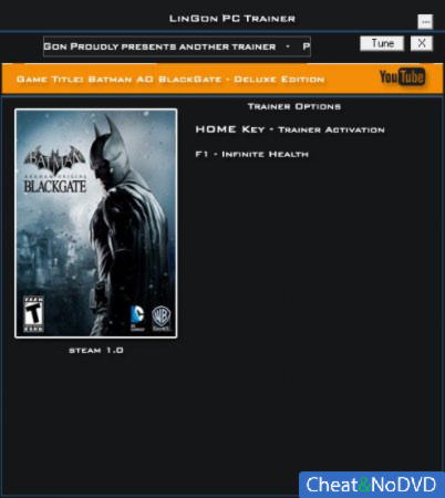 Batman: Arkham Origins: Blackgate  +1 v1.0 {LinGon}