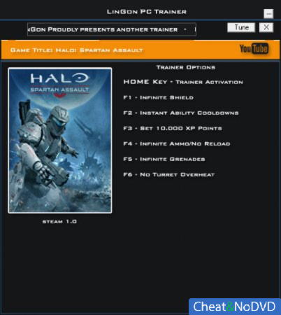 Halo: Spartan Assault  +6 v1.0 {LinGon}