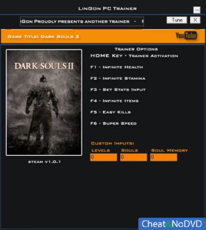 Dark Souls 2  +8 v1.0.1 {LinGon}