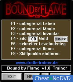 Bound by Flame  +9 v1.0 {dR.oLLe}