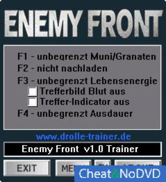 Enemy Front  +4 v1.0 {dR.oLLe}