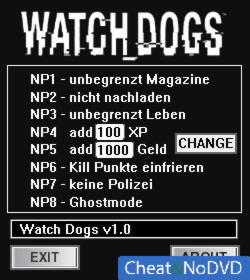 Watch Dogs  +8 v1.03.471 {dR.oLLe}