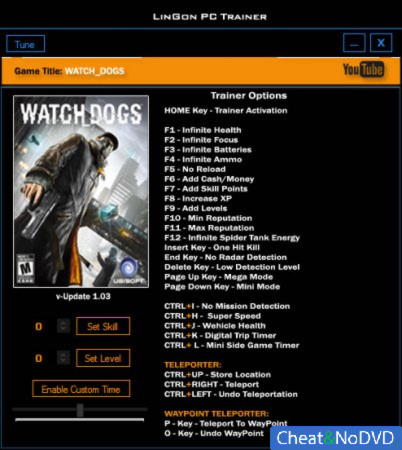 Watch Dogs  +27 v1.03 {LinGon}