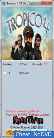 Tropico 4  +1  v1.06 {MrAntiFun}