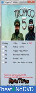 Tropico 5  +4 v1.06 {MrAntiFun}