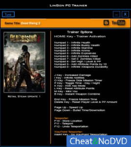 Dead Rising 3  Trainer +25 Update 1 {LinGon}