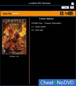 Gauntlet  Trainer +2 v1.0 {LinGon}