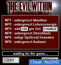 The Evil Within  Trainer +6 v1.0 {dR.oLLe}