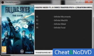 Falling Skies: The Game  Trainer +4 v1.0 {TRAiNERGAMES}