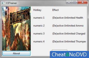 BulletStorm  Trainer +4 v1.0.7147.0 {TG1K986}