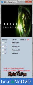 Alien: Isolation  Trainer +4 v1.0 {MrAntiFun}