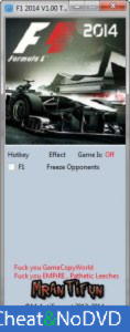 F1 2014  Trainer +1   v1.10.3104 {MrAntiFun}