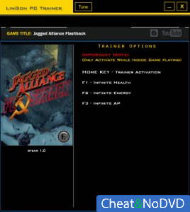 Jagged Alliance: Flashback  Trainer +3 v1.0 {LinGon}