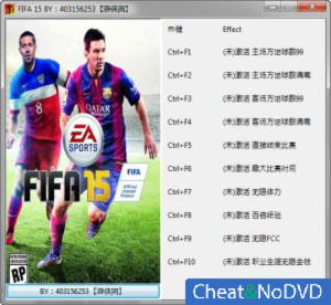 FIFA 15  Trainer +10 Build04 {403156253}