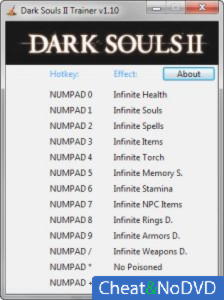 Dark Souls 2  Trainer +12 v1.10 regulation v1.13 {GRIZZLY}