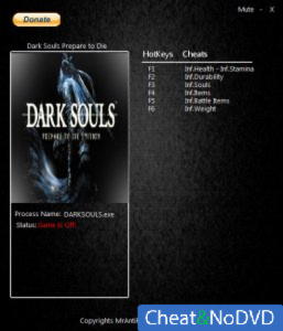 Dark Souls: Prepare to Die Edition  Trainer +7 Latest Steam {MrAntiFun}