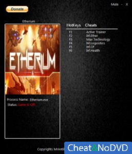 Etherium  Trainer +5 v0.0.8952 {MrAntiFun}