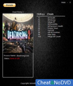 Dead Rising 2  Trainer +10 v3.17.2015 {MrAntiFun}