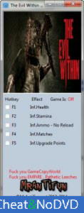 The Evil Within The Executioner  Trainer +6 v1.0 {MrAntiFun}