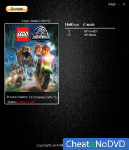 LEGO Jurassic World  Trainer +2 v1.0 {MrAntiFun}