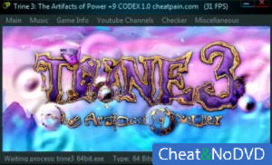 Trine 3: The Artifacts of Power  Trainer +9 v1.0 {h4x0r}