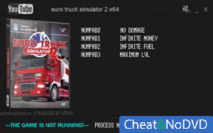 Euro Truck Simulator 2  Trainer +4 v1.20.0.2 32 & 64 Bit {LIRW / GHL}