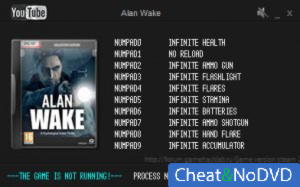 Alan Wake  Trainer +10 Latest Steam {LIRW / GHL}